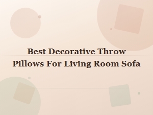 Best Decorative Throw Pillows for Living Room Sofa – Style & Comfort Guide